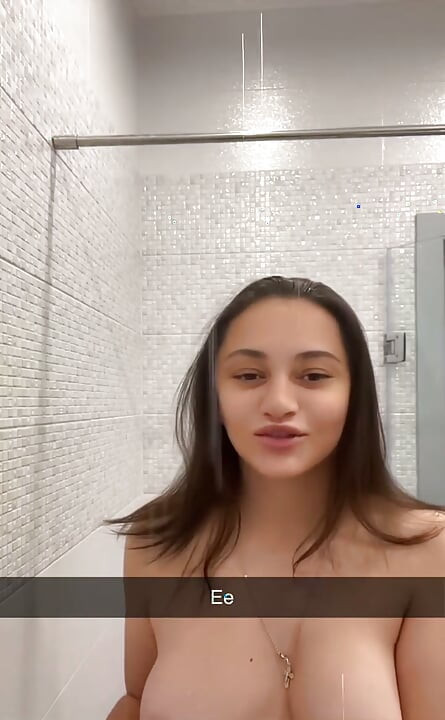 Cum with Me in Snapchat Shower