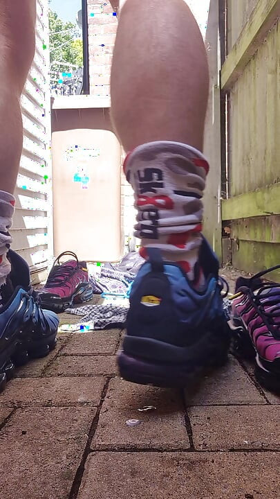 Nike TN TLs. Knepper mig selv og kommer i haven