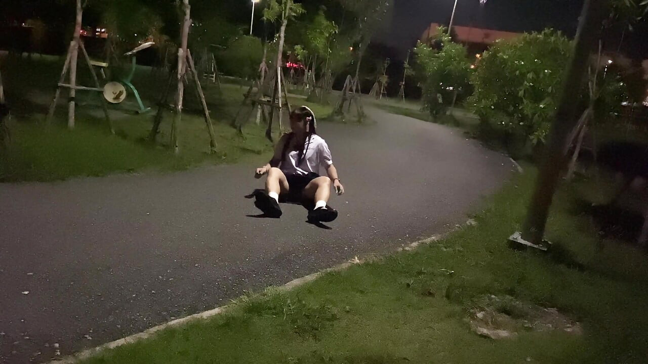 Solo on the road is a student
