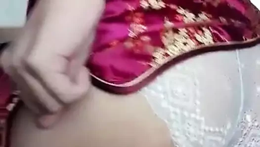 Stephy Davalos porn video – Asian CD Stephy in red cheongsam
