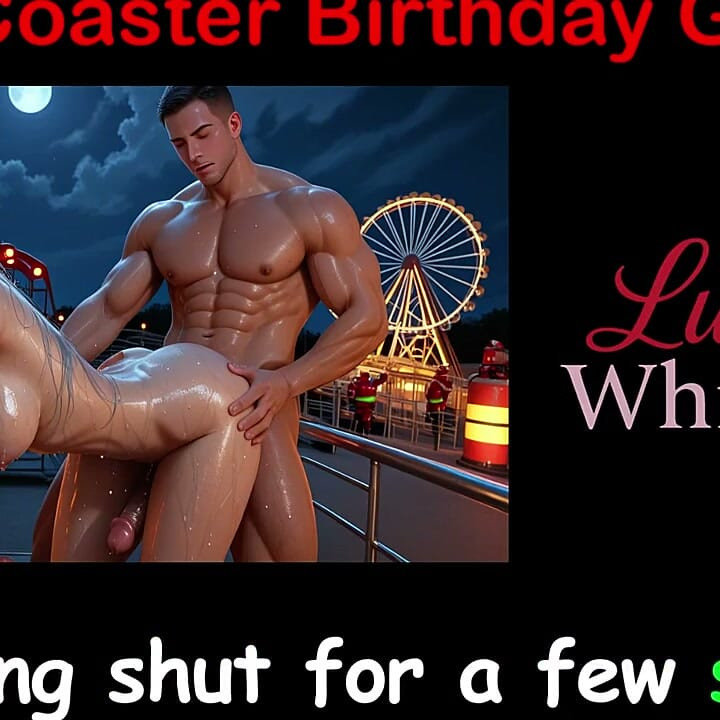Roller-coaster Birthday Gangbang - English Sex Story