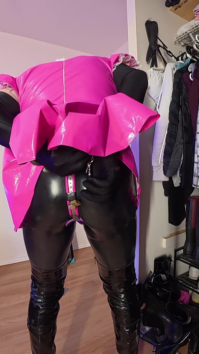 Sissy Maid Escapes Self Bondage Early | Clip 2