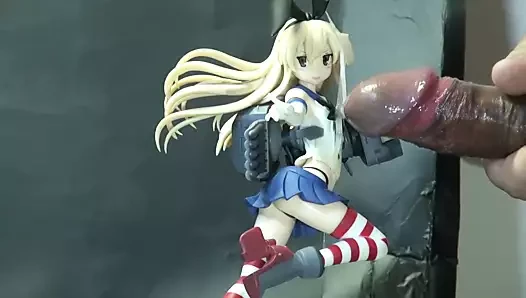 Shimakaze figürü bukkake