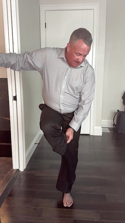 Stepdaddy Comes Home in a Suit