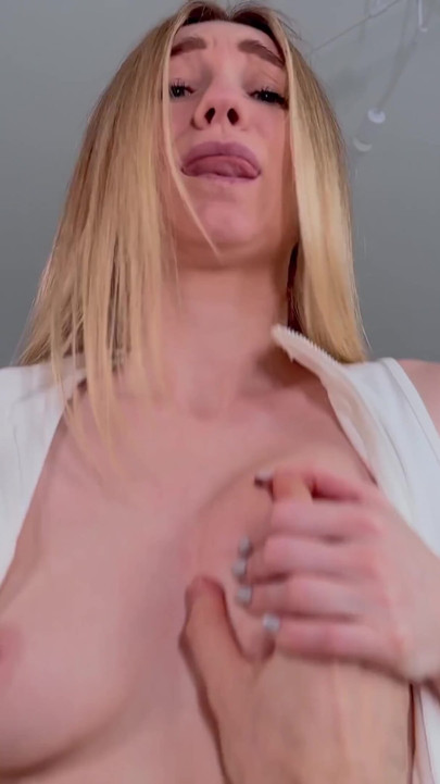 POV: Stepmom Holds Her Spermy Thong to Her Nose - It's YOUR FUCKING LOAD Inside | Clip 3