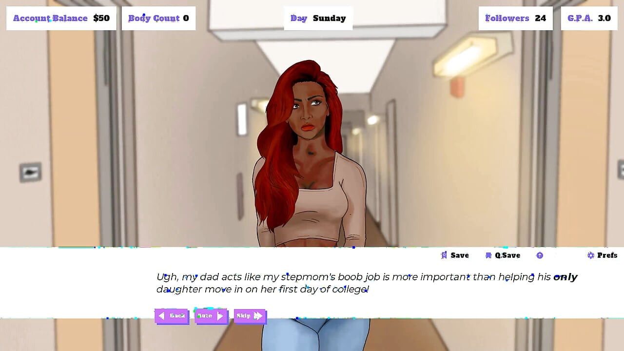 College raze: Savita, Indian desi girl goes to college ep.1