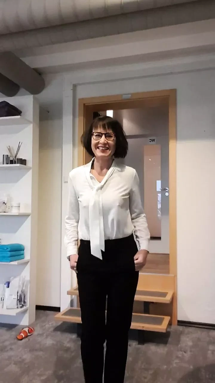 Undressing in my office