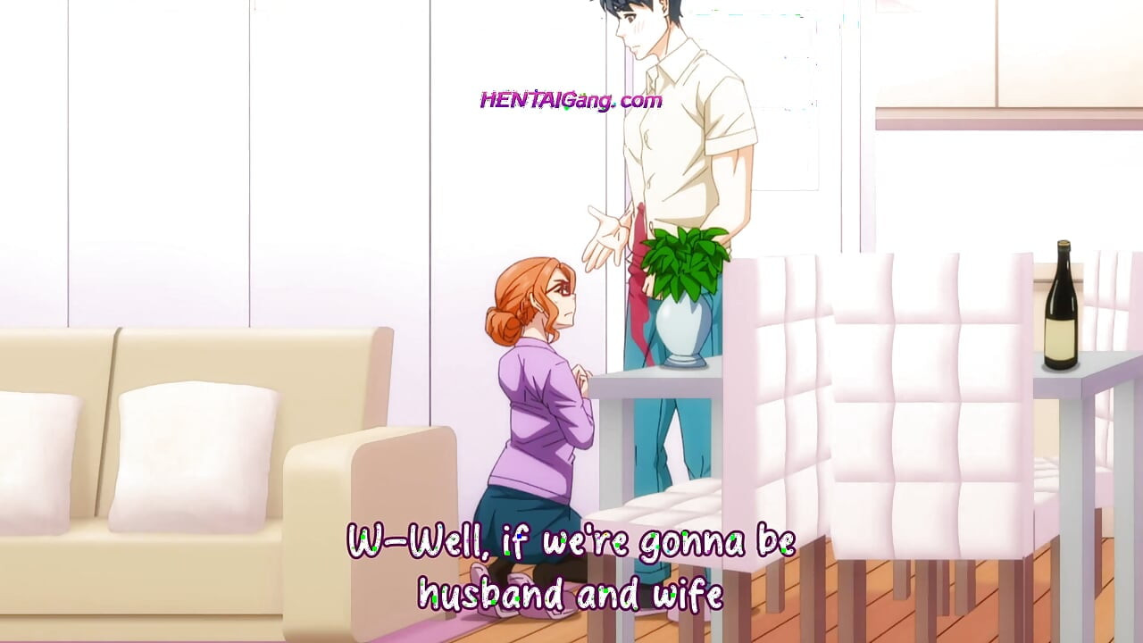 Big cock teenager washes and fucks his eager young MILF wife right on the slippery bathroom floor (Subbed) (Uncensored)