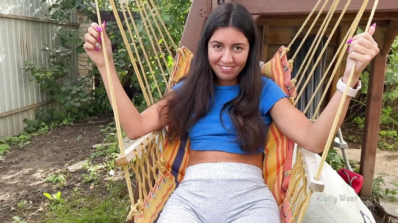 Fucked a Cutie in a Street Gazebo on the Morning After Party