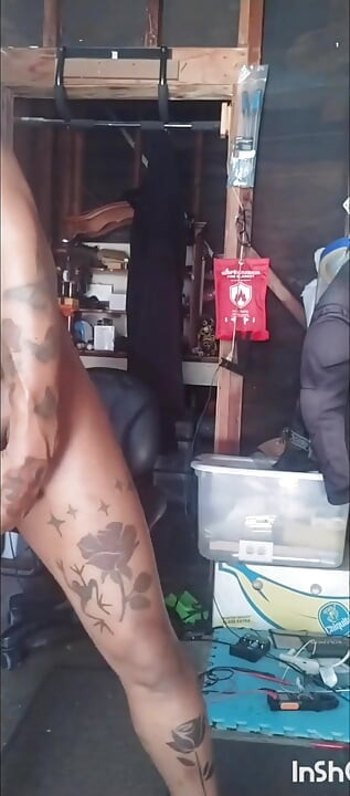 Batbunz Grinding Clit and Tight Ass with Fire