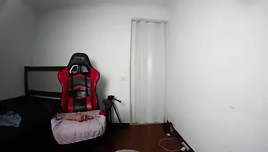Azgın Venezuelalı fahişe müzik sesine dildoya biniyor