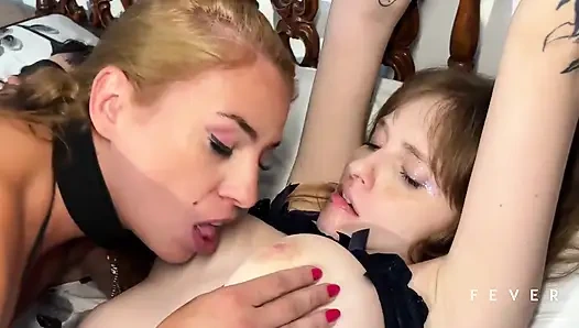 A Game of Power and Desire Without Limits, a Naughty Lesbian Household with Domination