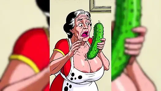 Ai Мультфильм женщины с большими сиськами