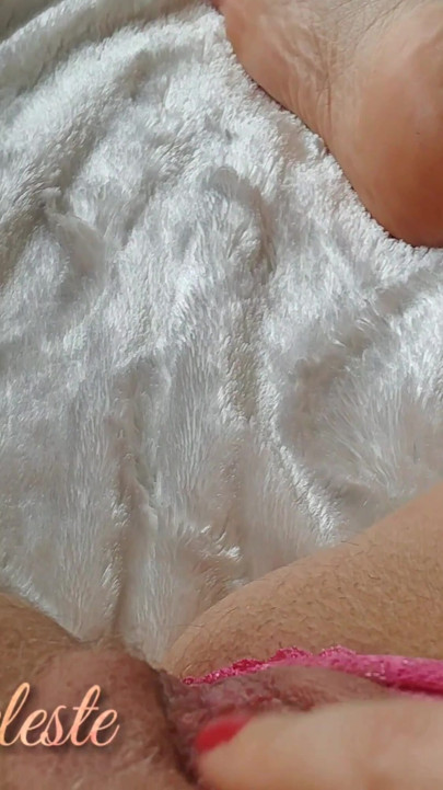 Teen orgasm with fingering in lace panty
