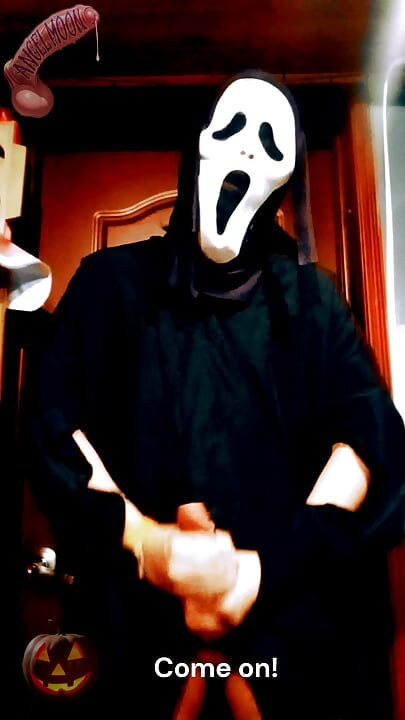 SCREAM A LOVE STORY A dominant guy with a Ghostface mask and a huge cock breaks into your home on Halloween night to ejaculate