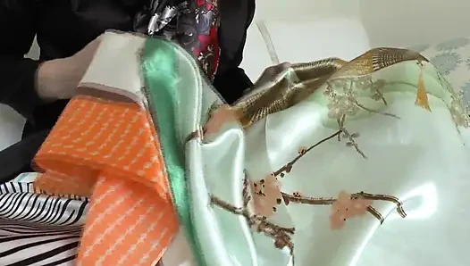 Paskalyada saten atkımın üzerine boşalabilirsiniz, Lady Victoria Valente