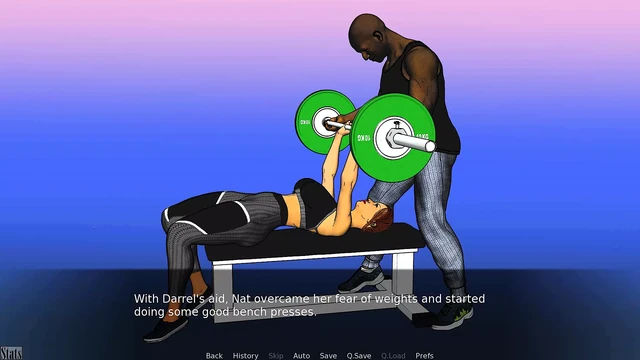 A Couple's Duet of Love & Lust: Slutty Indian Desi Housewife In The Gym - Ep8