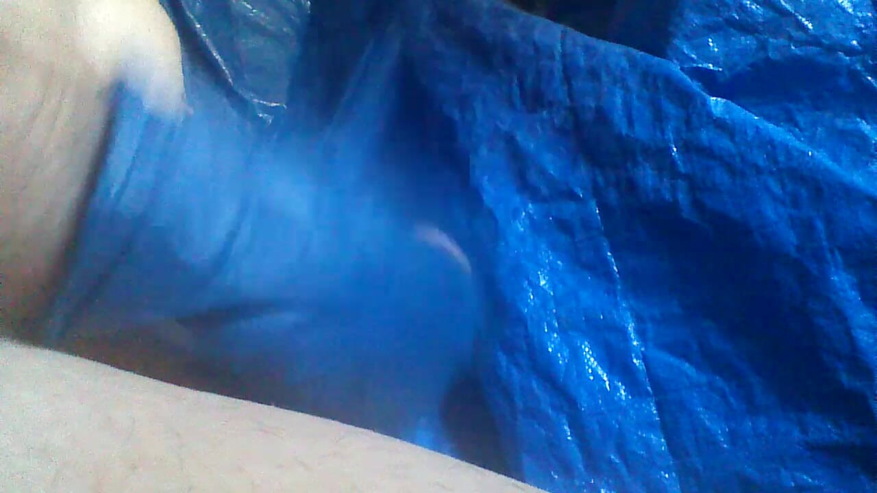 solo cum spray on fixed camera