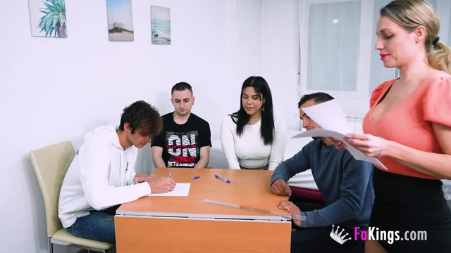 Lara Cruz Teaches Several Young Friends How to Bang a Real Pornstar. Take Notes!