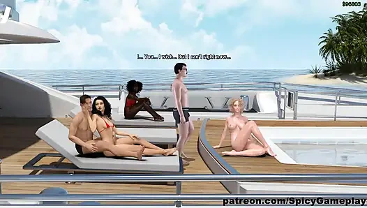 Adventures of Willy D: sexy chicks on a big yacht ep 100