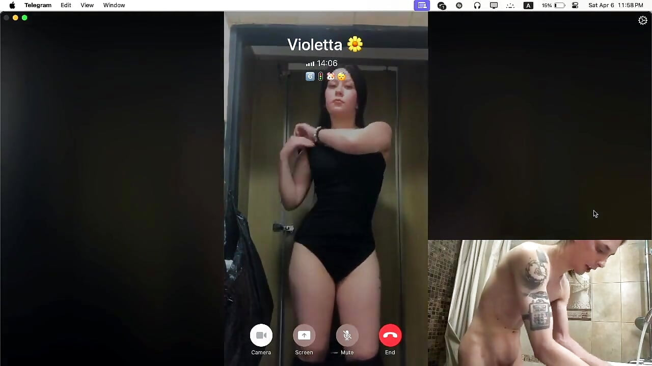 Webcam model får ham til at komme to gange via privat opkald!