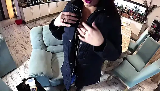 Big Tits, Cameltoe & Deepthroat JOI - Slutty Blowjob, Face Fuck & Cum Play