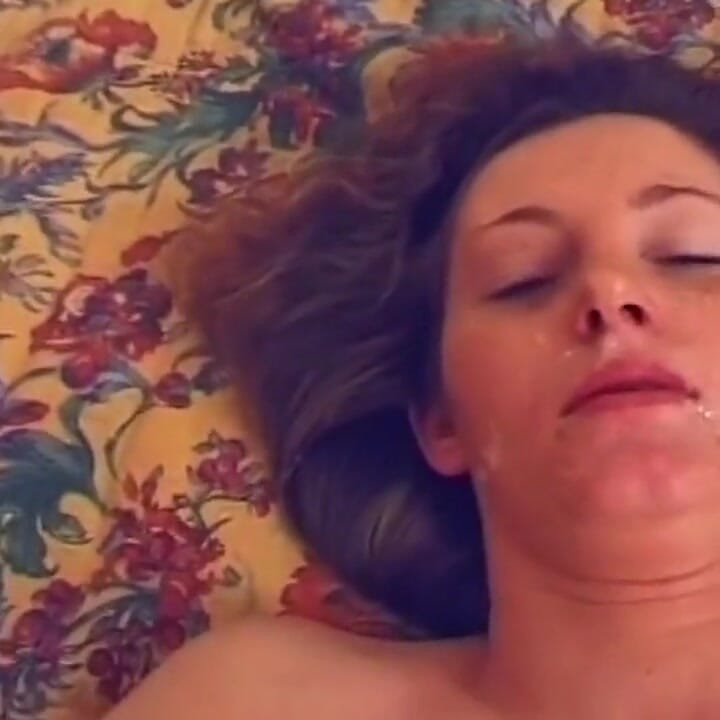Curly Haired MILF Devours Throbbing Cock in Sloppy Blowjob Frenzy