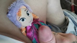 Cum on a doll I found