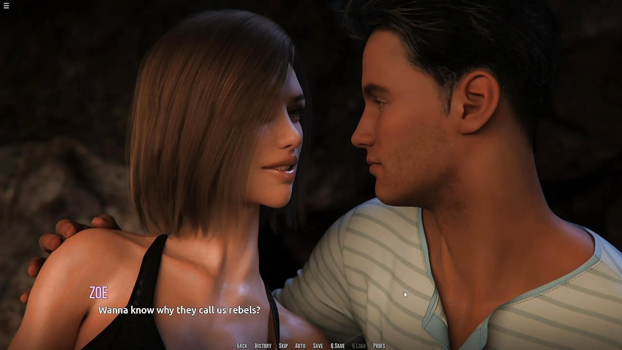 O fată străină era excitată, așa că mi-a făcut o muie pe plajă