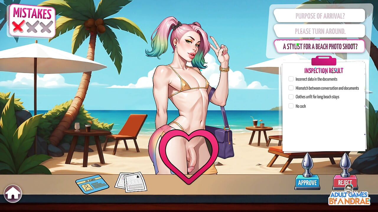Ep2: Day 2: Beach Activities - Futa Zone Lewd Control