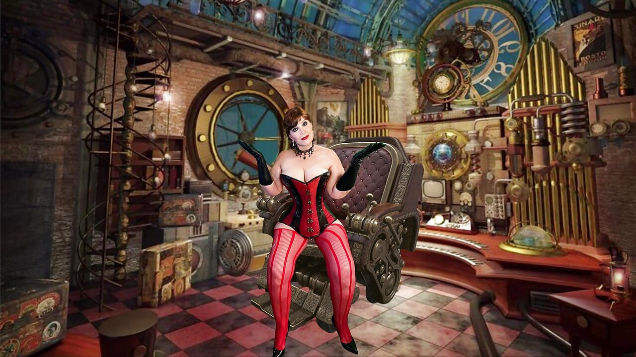 Granny BIjou: Steampunk'd Brothel Bunny Fuck Slut 92925CAMS146M