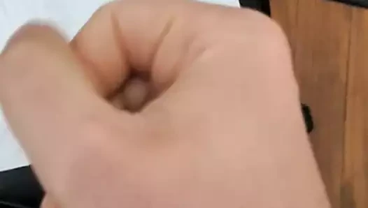 Benim şişman ıslak gaf onun yağ yükünü vuruyor