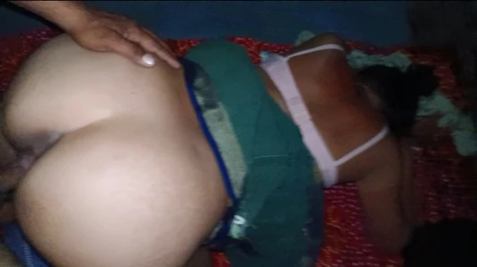 Stepsister made her brother fuck her ass all night in a bed