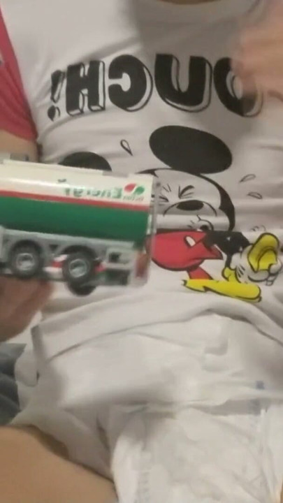 ABDL Diaper Boy Playing And Jerking Off with his Toys | Clip 1