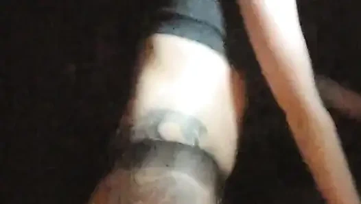 Сперма на моей тверкающей заднице