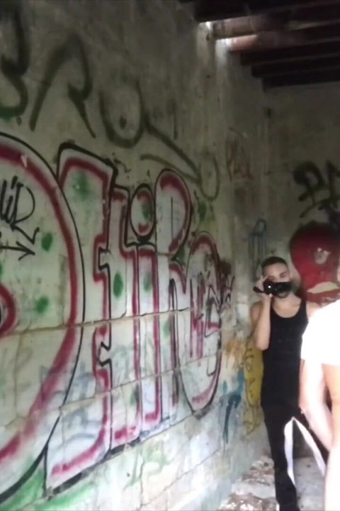 Outdoor cruising with Jess used raw by John Strap