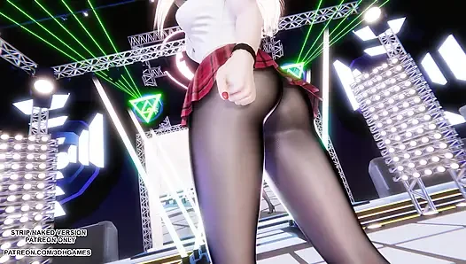 MMD I Ren - - сексуальная Ахри, танец, лига легенд, хентай без цензуры 4K, 60FPS