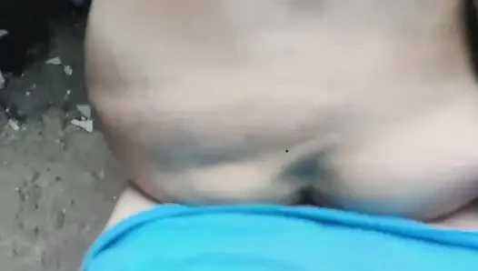 He fucked me in a deserted place and fucked me like a whore, flooding my ass with a jet of sperm.