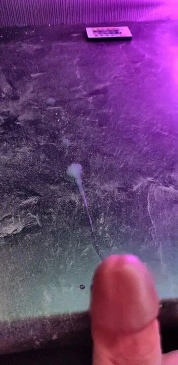 Cum on Desk 1