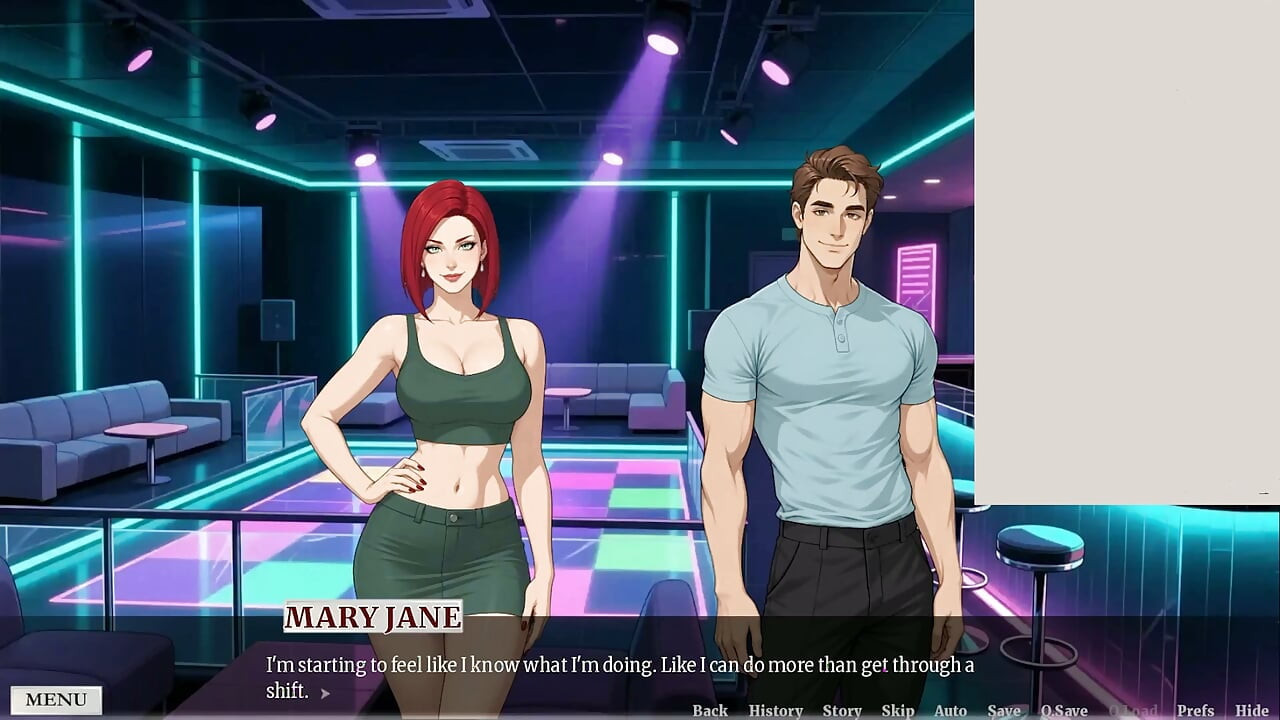 Dengan keseronokan yang hebat #12 - permainan ai xxx animasi - kerja kaki panas dengan MILF