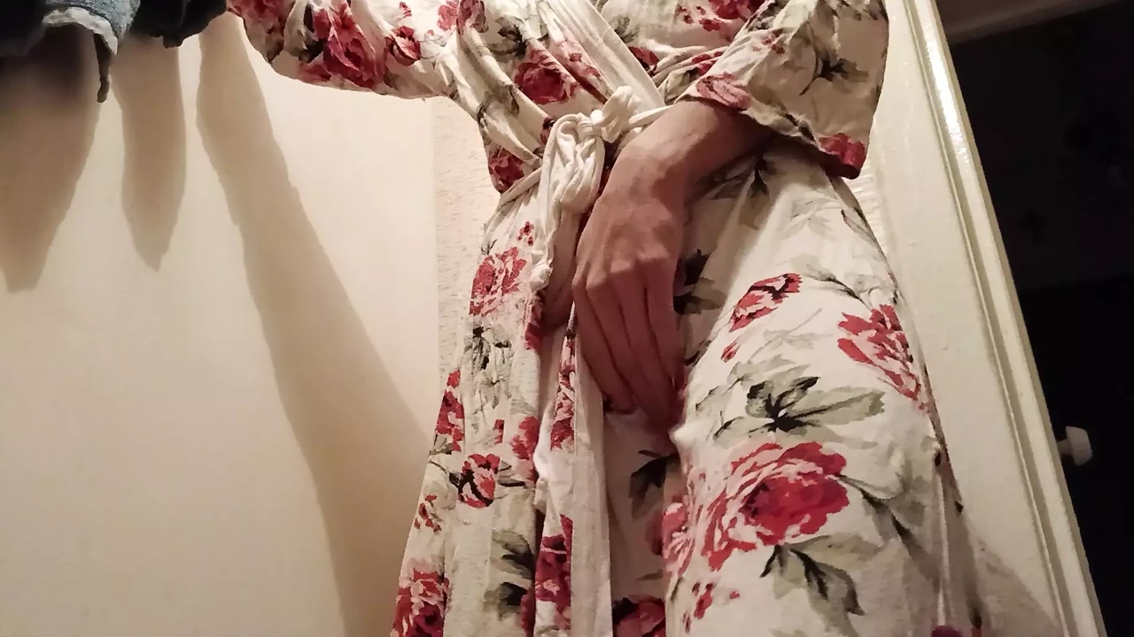 Our housekeeper doesn't know that we are looking on her as she masturbates in the kitchen