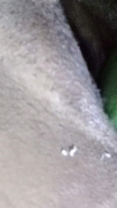Long cucumber in my pussy | Clip 1
