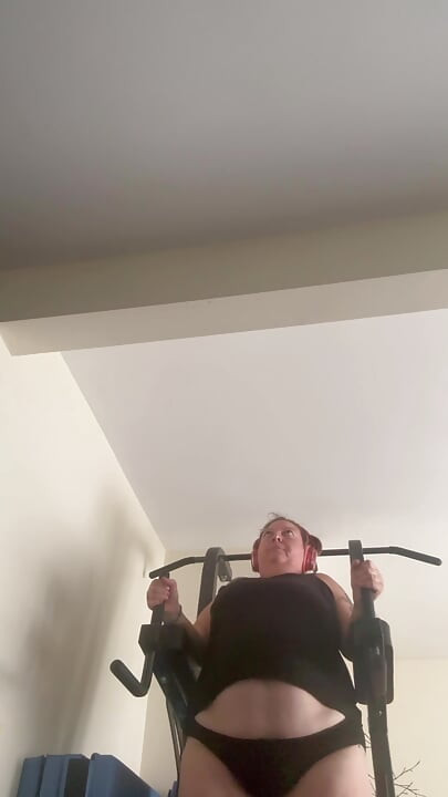 Filming My Wife Exercising
