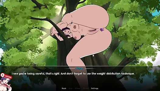 Anal exercise with Anko from Naruto. Kunoichi sex training. The 3 tests and final challenge