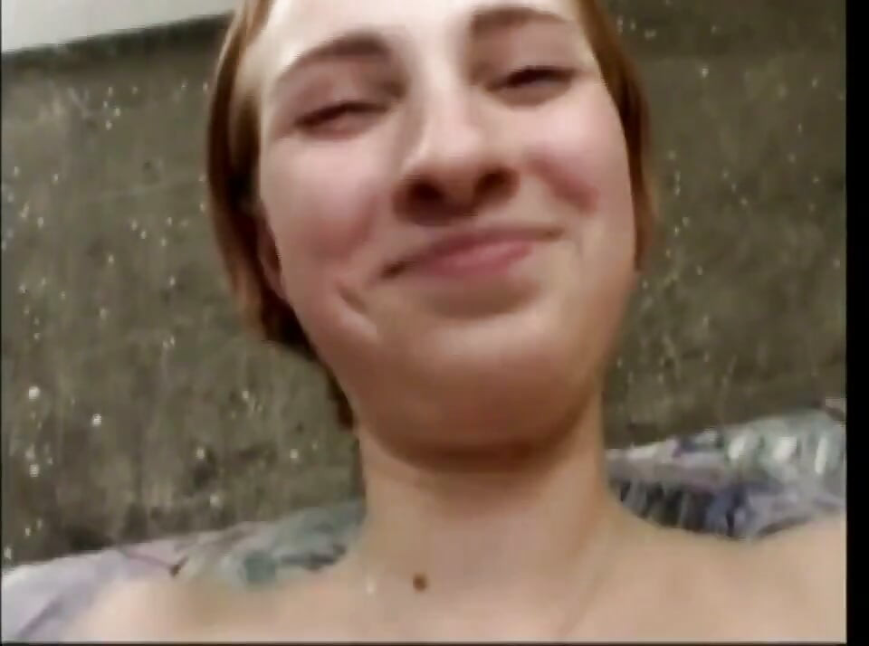 Amateur Teen Masturbated with Dildo in Hairy Pussy Then Cum in Mouth with Blowjob