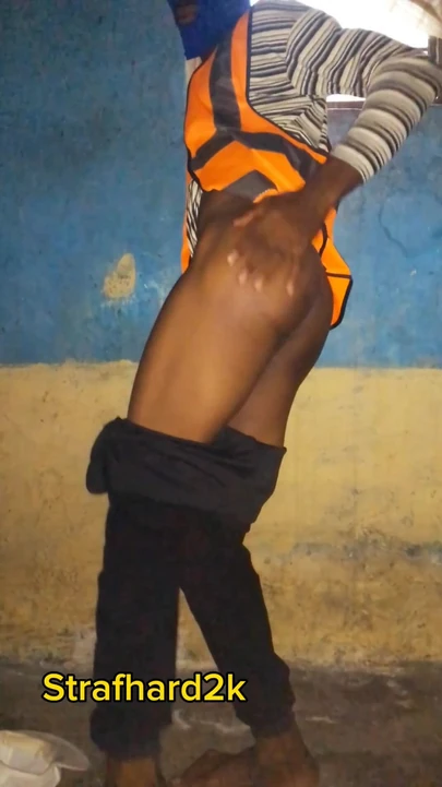 Thrilling moment from "Bareback traffic officer masturbate (strafhard2k loves gay sex)"
