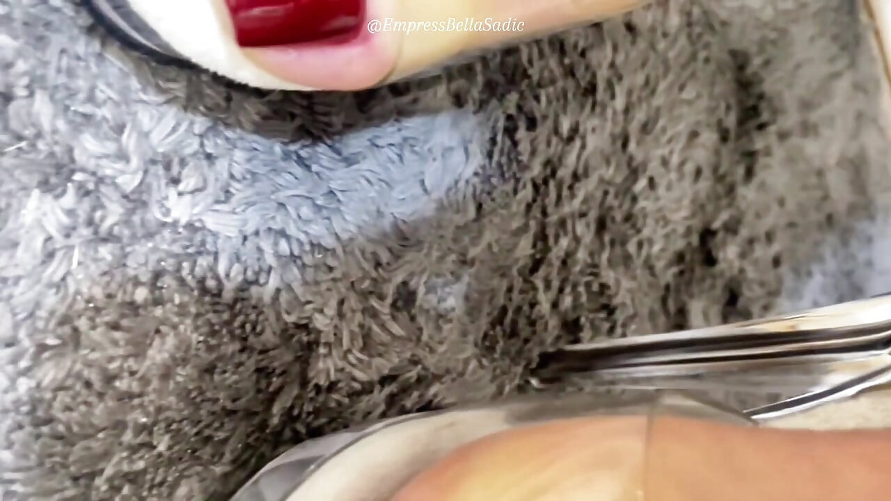 Transparent Platform Heels and Imperatrizbella's Sexy Red Nails