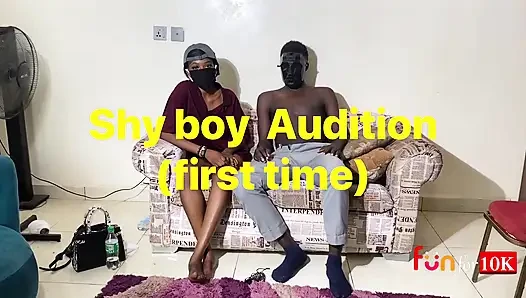 Shy Boy Audition with Skinny Jane (first Time)