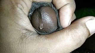Horny desi boy about to cum while masturbating