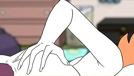 Jessica Moans As Tricia Lange Fucks Her With Dildo – Rick and Morty Cartoon